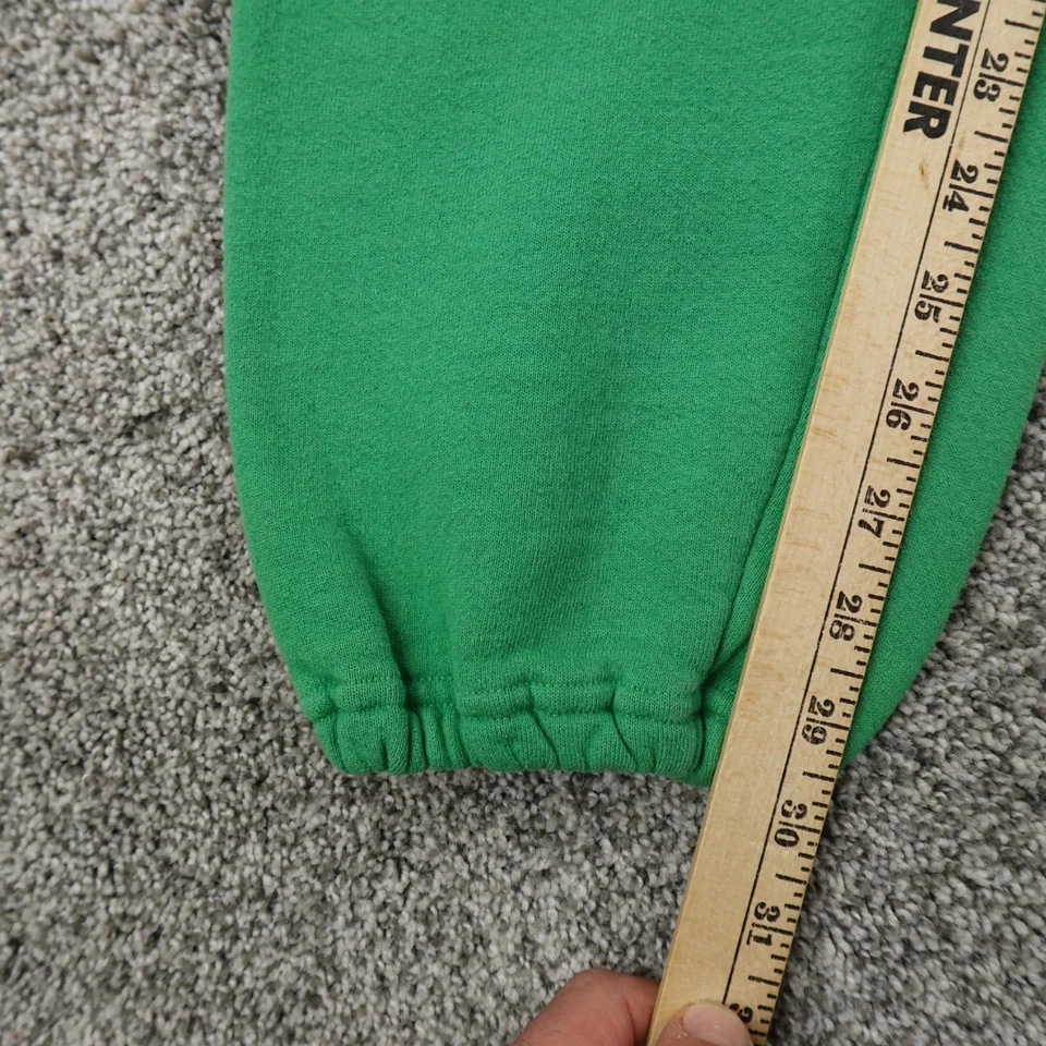 De Colección Pantalones Russell Para Hombres L Verde Pantalones de Sudadera Calentamiento Jogger Gimnasio Cónicos EE. UU. 90s Y2K Foto 3 de 4