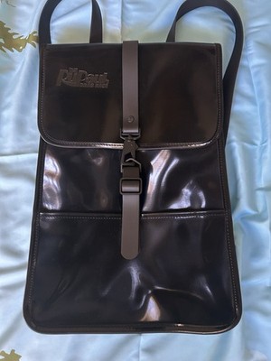 Rains x RuPaul's Drag Race Backpack Black Waterproof NWOT Limited Edition