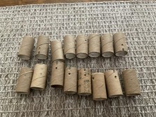 Keyless Candelabra  Paper Liner / Insulator Lamp Part Lot of 16