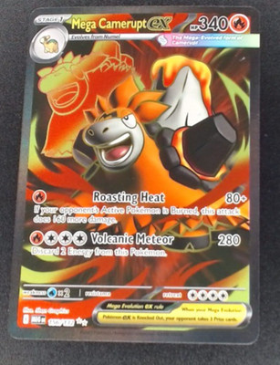 Mega Camerupt ex 156/132 Me01: Mega Evolution Holo