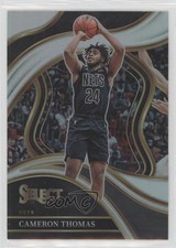 2023-24 Panini Select Courtside Silver Prizm Cameron Thomas #206 4o1