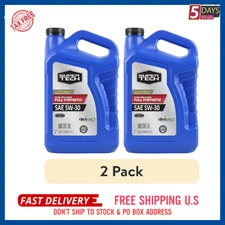 (2 pack) Super Tech High Mileage Full Synthetic SAE 5W-30 Motor Oil, 5 Quarts...