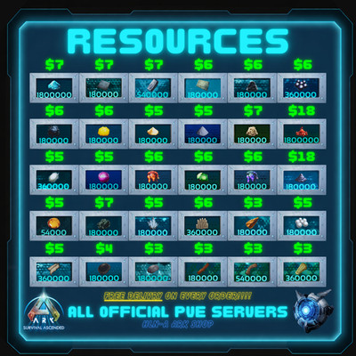 ARK-Survival-Ascended-Resources-Pairs-Free-Delivery-PvE-Bulk-Pricing-HLNA