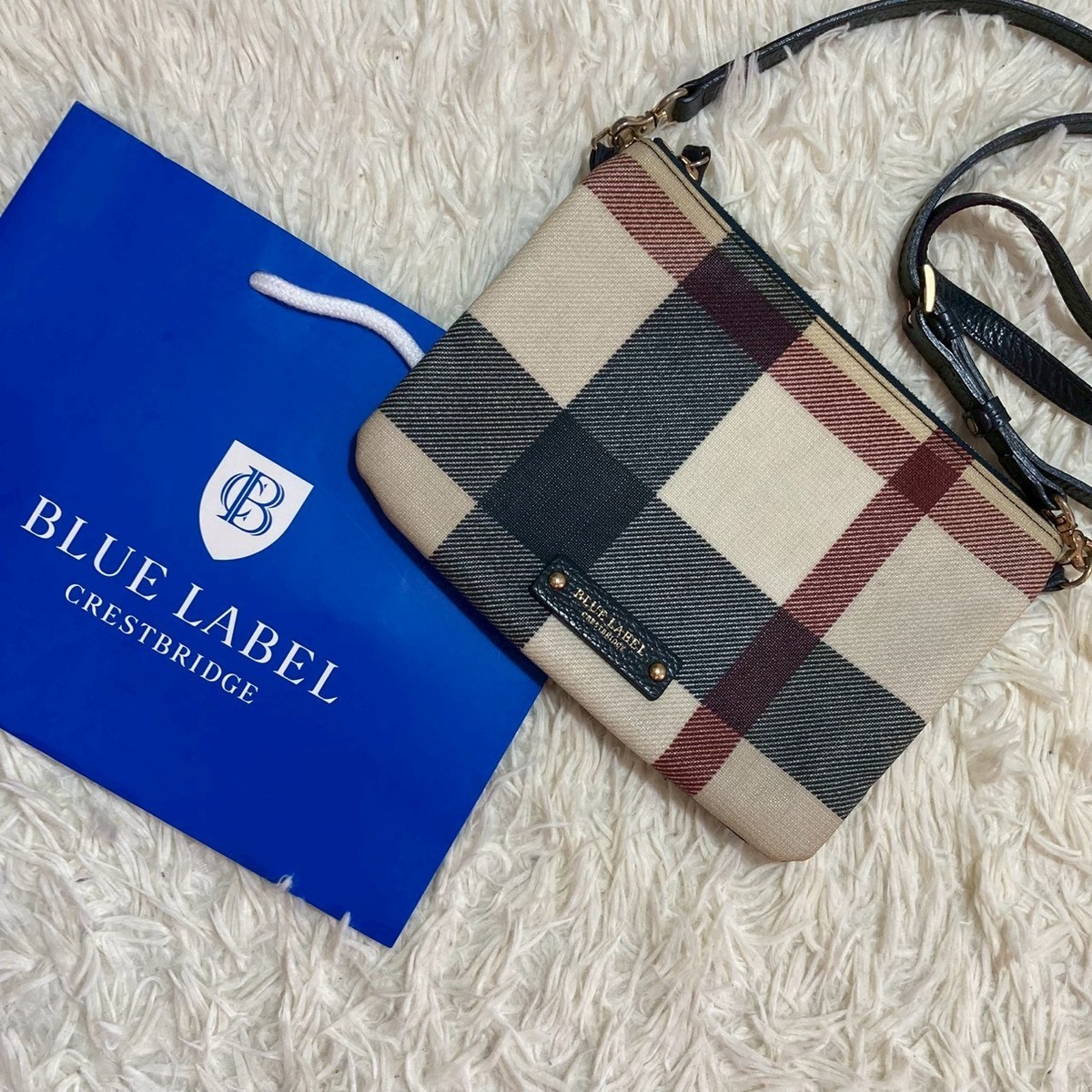 靴/バッグ Burberry Blue label Burberry Blue Label Crestbridge Shoulder Bag Pouch Sacoche