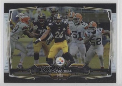2014 Topps Chrome Black Refractor /299 Le'Veon Bell #50 0j3l