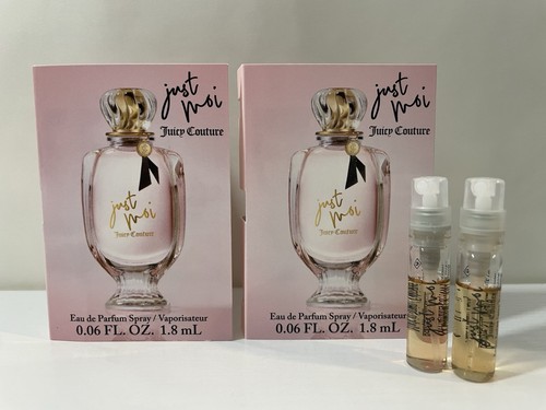 2 Juicy Couture Just Moi EDP 1.8 ml Sampler Vial LATEST RELEASE NEW & FRESH
