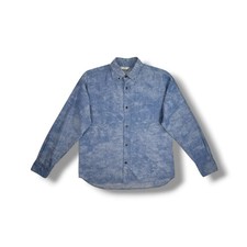 3sixteen Chambray Button Down Shirt Made in USA Mens Medium • MINT CONDITION