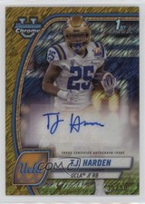 2024 Bowman U Chrome Prospect Gold Shimmer Refractor 35/50 TJ Harden Auto 06od