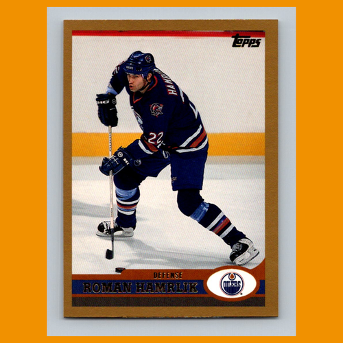 Roman Hamrlik #110 1999 Topps Edmonton Oilers Hockey Card NHL NM - Picture 1 of 3