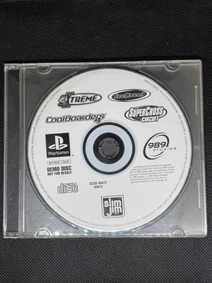 Tested - Slim Jim Promo Demo Disc Playstation PS1 989 Studios Disc Only