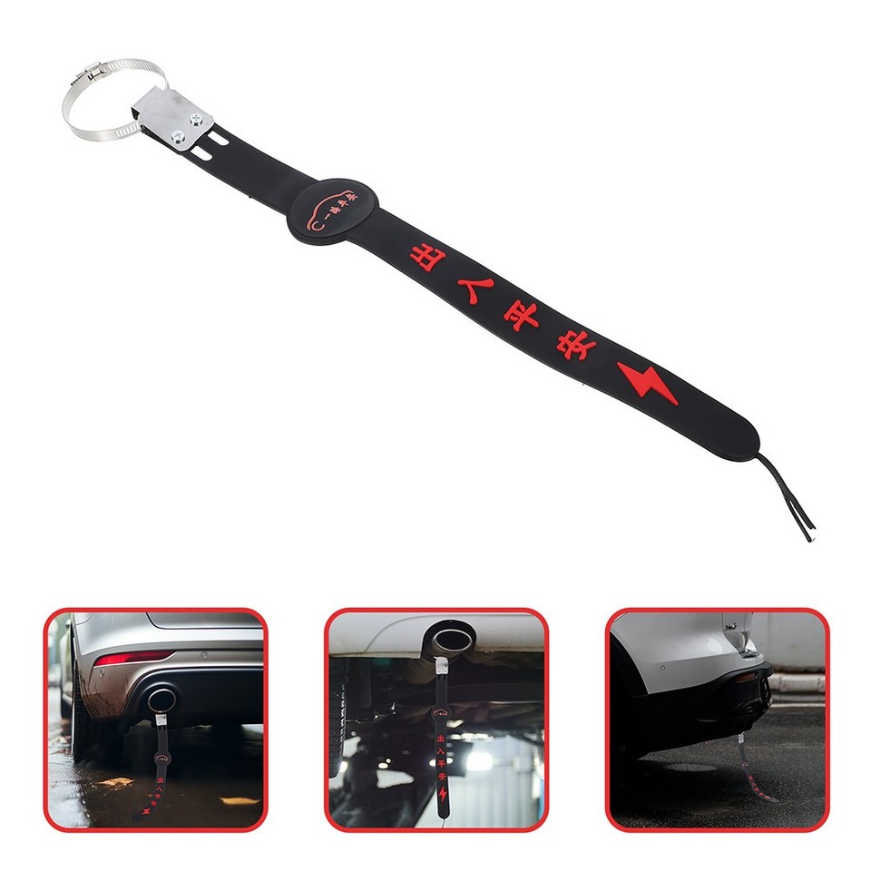 4pcs Car Static Discharge Strap For Vehicle Tailpipe Adjustable Static ...