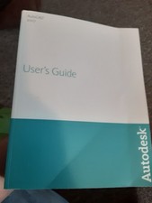Used Autodesk AutoCAD 2007 User s Guide Book Only NO CD-ROM