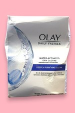 Olay Deeply Purifying Cleansing Cloths No Scent, 66 Count