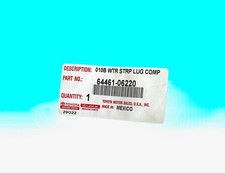 2018-2025 OEM TOYOTA CAMRY REAR TRUNK DECK LID WEATHERSTRIP SEAL 6446106220