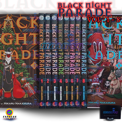Black Night Parade Manga Vol 1-8 Full Set English Comic Books by Hikaru Nakamura