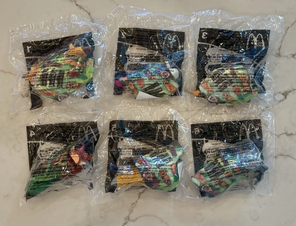 Lion King 1 1/2 2004 Happy Meal Toys Full Set - Image 2 of 3