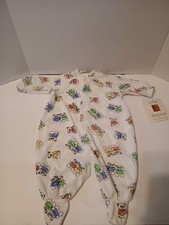 Vintage Carter s Romper Bears Balloons 90s Primary Colors With Tags Rare