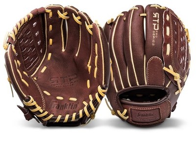 Franklin Sports Genuine Leather Baseball Glove 'Brown/Camel' (Size 10'') (22559)