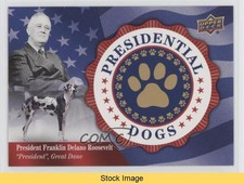 2018 Canine Collection Tier 4 Franklin D Roosevelt President #US-16 READ 0e21