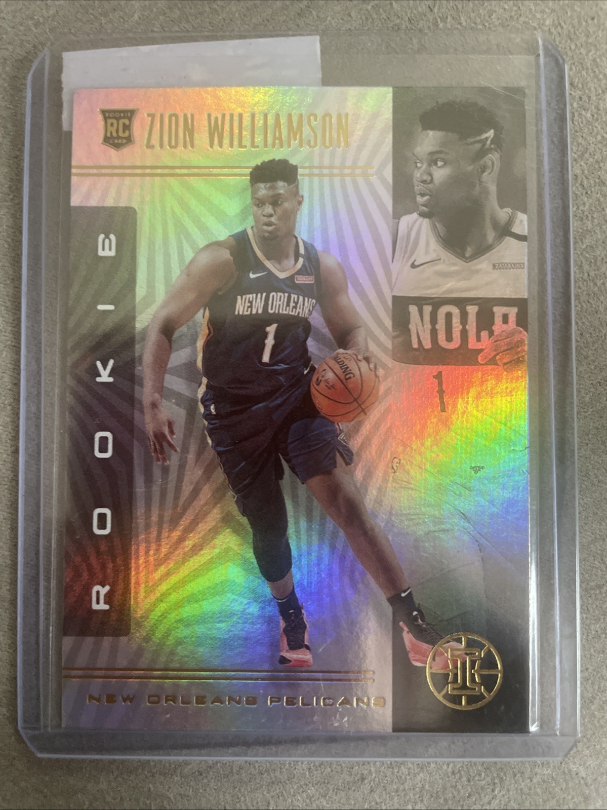 2019-20 Illusions Zion Williamson Rookie Card RC #151 Pelicans