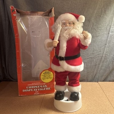Vtg 1990 Telco Motionette Santa Claus Animated 15'' Motion Lighted Christmas 90s