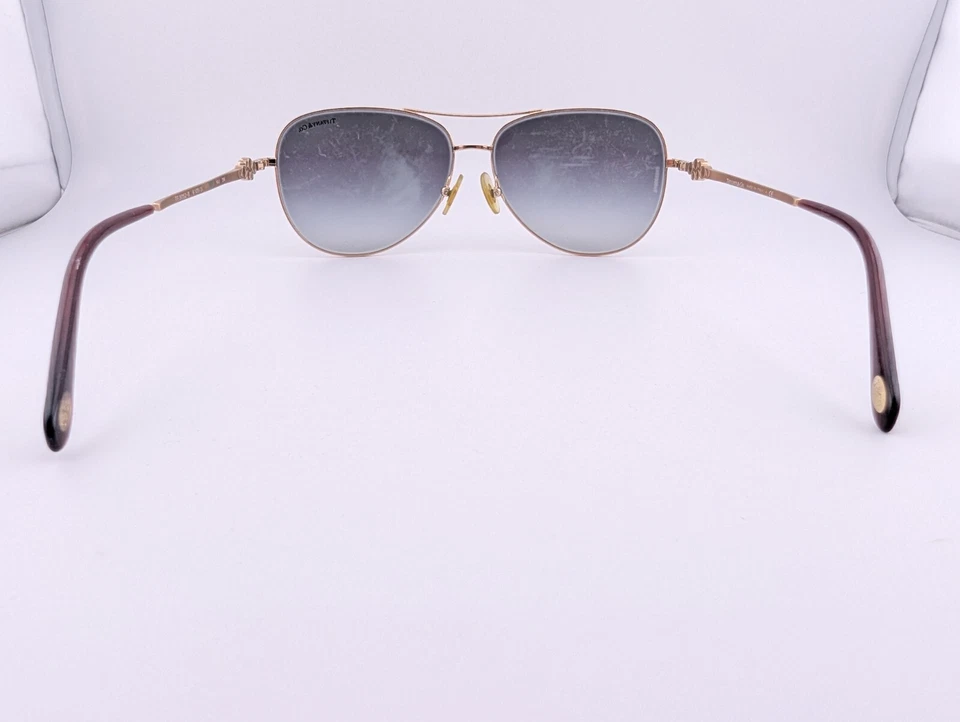 Gafas de sol Tiffany & Co, TF 3052-B 6105/3C 3N doradas, ..-..-140, metal, Italia Foto 4 de 4