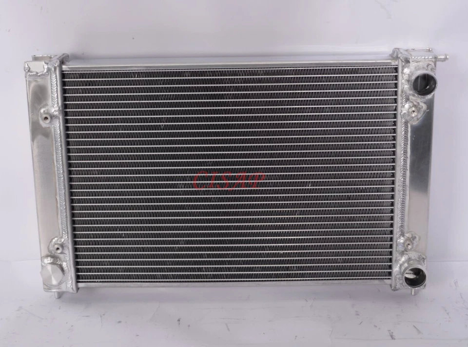Radiador de aluminio 17" CORE para Volkswagen Caribe 1980-1987/Rabbit 1983-1984 MT Foto 2 de 4