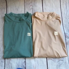 2 Alaskan Hardgear by Duluth Trading Co Womens Tank Shirts XL Pink Blue UFP 50+