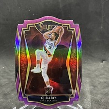 2020-21 Panini Select CJ Elleby #198 Premiere Pink Die-Cut /99