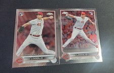 2022 Topps Update Chrome Nick Lodolo #USC64 RC BASE  and Rookie Debut - Reds 