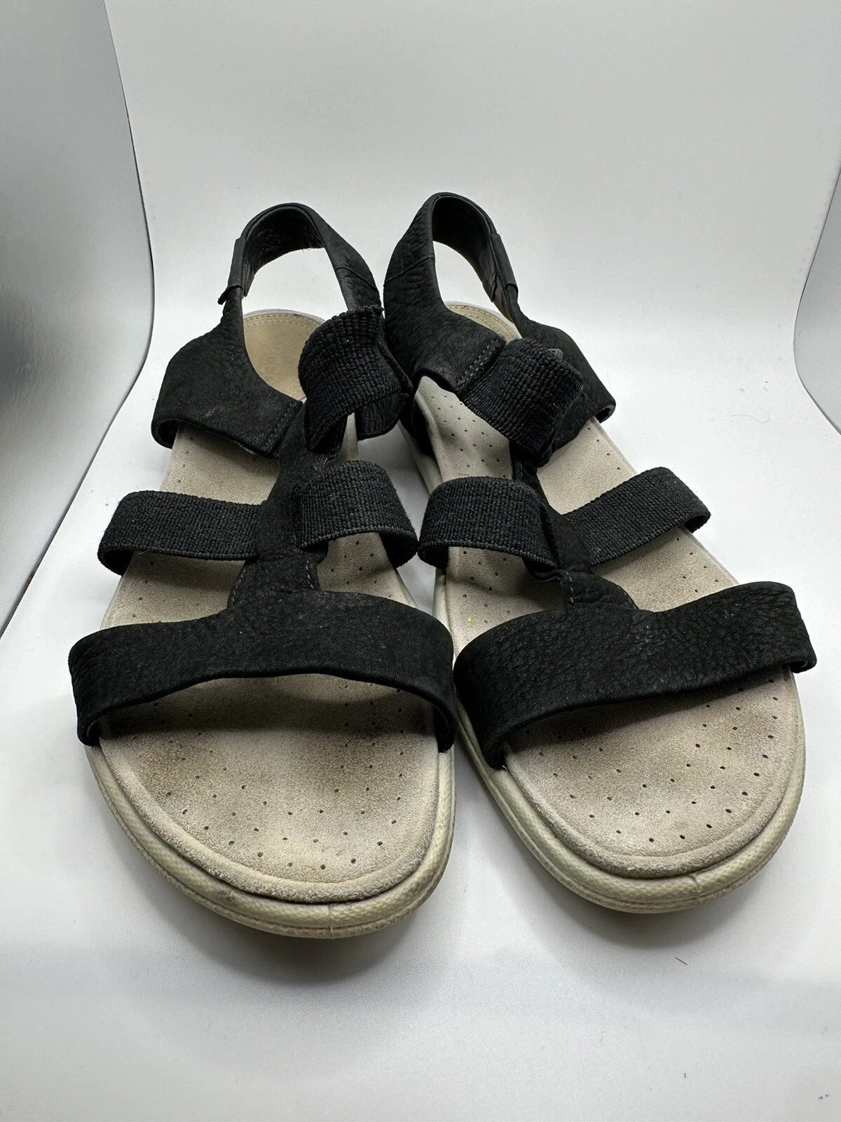 Sandali donna ECCO damara neri con cinturino taglia EU 38 US 7 7 5