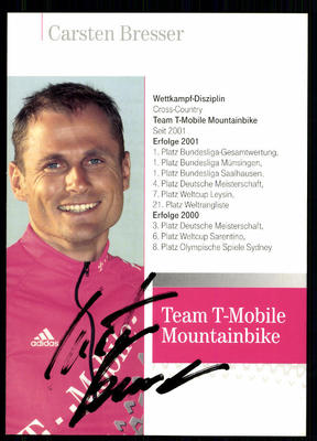 Carsten Bresser T-Mobile Radsport TOP AK +47373 + A 76138