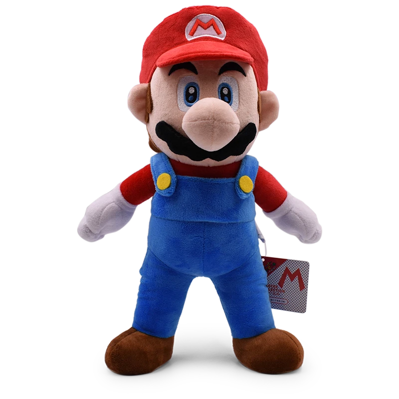 Muñeco de peluche suave Super Mario Bros Mario Luigi juguete de peluche cumpleaños Navidad niños regalo Foto 2 de 4