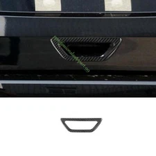 For Nissan X-Trail Rogue 14-15 16 Real Carbon Fiber Tailgate Trunk Handle Cover