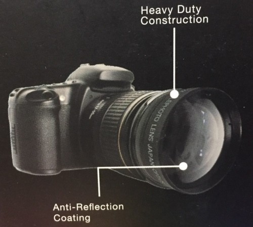 2.2X TELEPHOTO LENS 72mm for Sony DSC-HX1, HDR FX1, HDR-FX1000 2x 2.5x - Picture 5 of 9