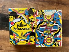 Yellow Submarine TWO Beatles decks sealed  Theory 11 Free Shipping! 2️⃣5️⃣🍀
