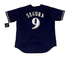 Jean Segura — Milwaukee Brewers Majestic Jersey New w/ Tag — Size Men’s XL