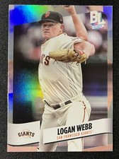 2024 Topps Big League Uncommon Foil Logan Webb #201 San Francisco Giants