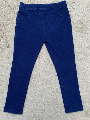 M\u0026S Girls Dark Denim Jean Jeggings 