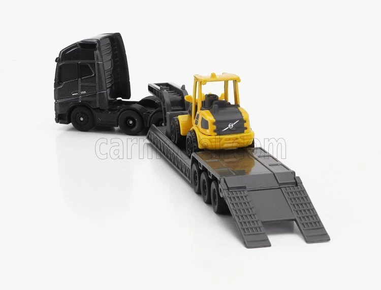 MODELLINO CAMION STATICO MAISTO VOLVO FH16 XL 750 PIANALE TRASPORTO RUSPA 1/64 - Immagine 4 di 4