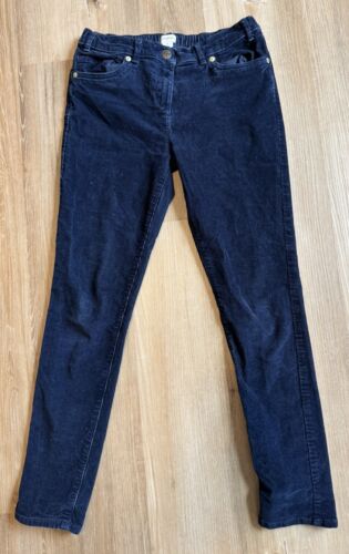 Crewcuts J Crew Girls Corduroy Pants Navy Blue Skinny Fit Size 14