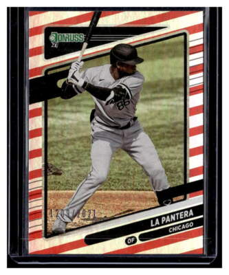 2021 Donruss Variations Red #143 Luis Robert LA PANTERA /2021 