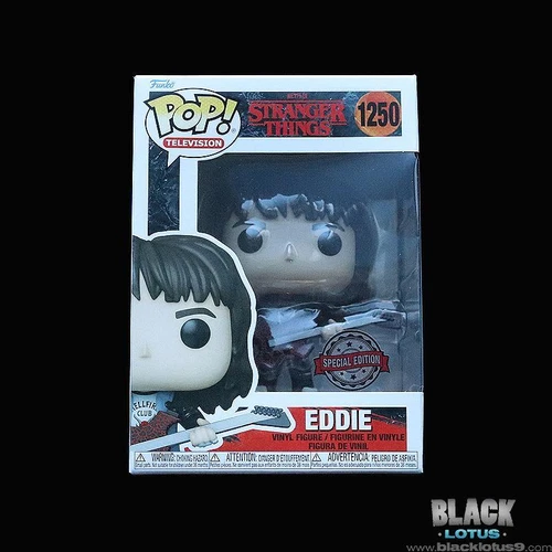 NEW Funko Pop! Eddie Munson Stranger Things Season 4 Netflix Pop IN STOCK 1250