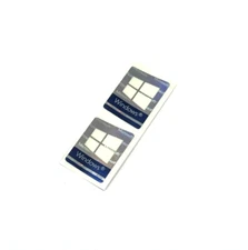 2x Windows 10 Operating System Color Shifting Sticker Badge Decal  16mm x 22mm