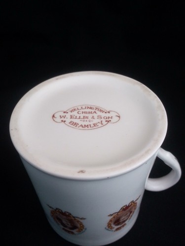 Royal Coronation, Cup 1937, George 6th, Wellington China - Picture 10 of 10