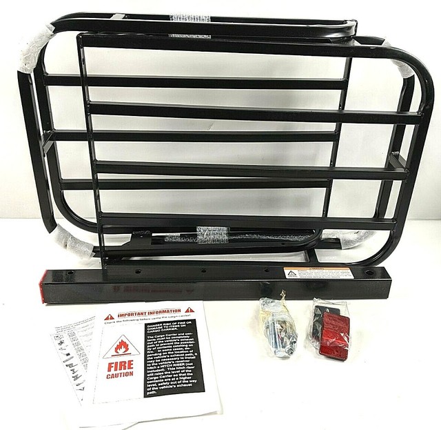 MaxxHaul 70107 Hitch Mount Compact Cargo Carrier 53 x 19.5 in for sale