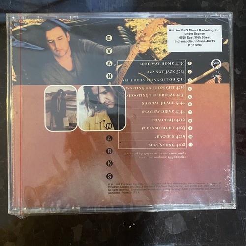 EVAN MARKS Long Way Home 1995 Polygram CD NEW Album - Picture 2 of 2
