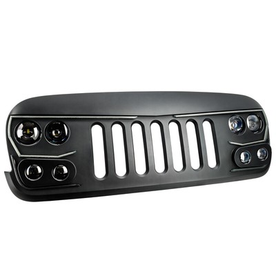ORACLE Lighting Vector Grill For 07-18 Jeep Wrangler JK 5817-PRO
