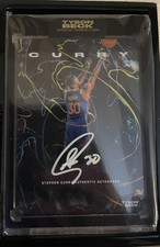 Tyson Beck Stephen Steph Curry Comic Marble Foil On Card Auto 10/10 2024