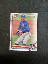 2022 Bowman Draft #BD-77 Nazier Mule Chicago Cubs                            74